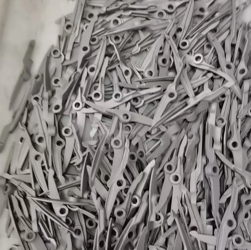 Titanium Lost-wax Casting Rapier Loom Gripper Plate factory